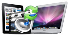 Transfer iPad to Mac; Mac to iPad