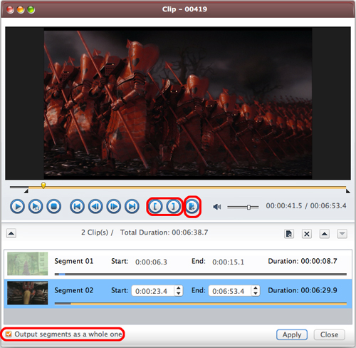 AVCWare Blu Ray Ripper for Mac Guide - Clip video