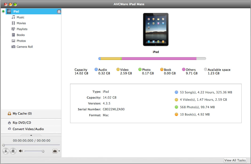 AVCWare iPad Mate for Mac 4.1.1.0418 full