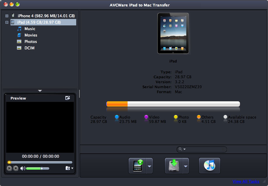 AVCWare iPad to Mac Transfer 3.3.0.1220 full
