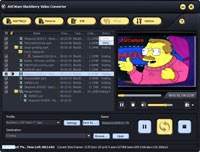 Click to view AVCWare BlackBerry Video Converter 6.0.9.1210 screenshot