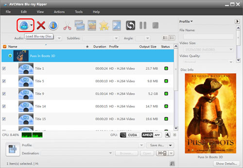 Add Blu-ray Disc